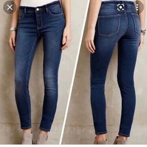 Pilcro and the Letterpress mid-rise skinny 28